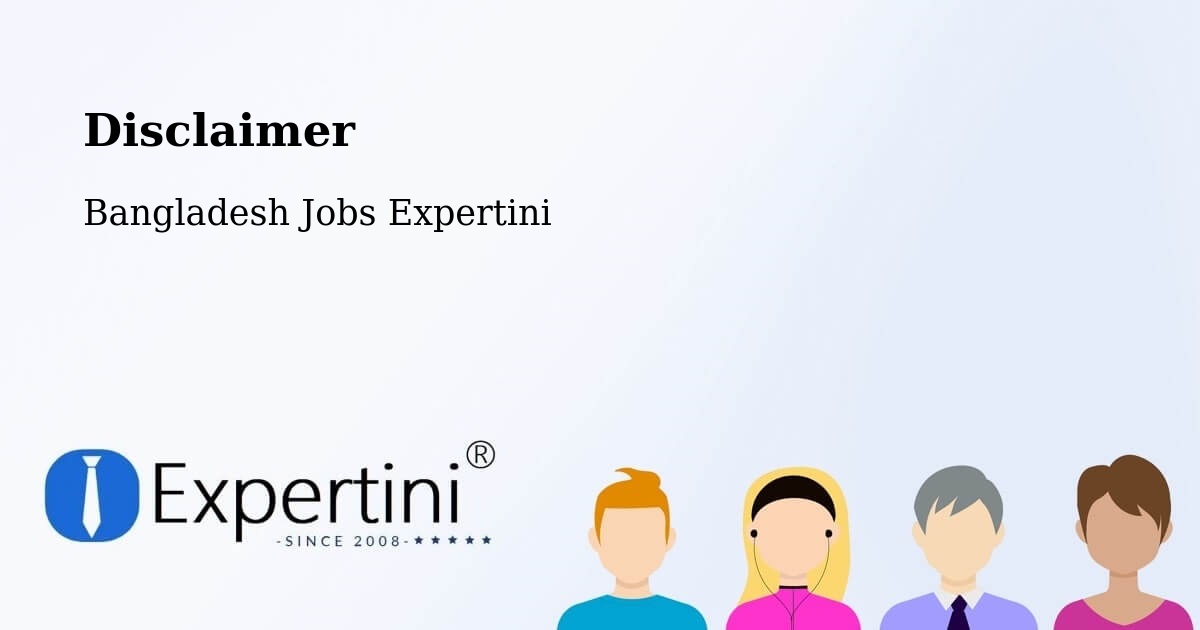 Disclaimer – Dohār - Bangladesh Jobs Expertini